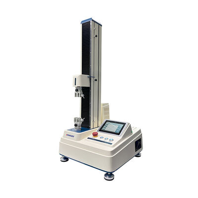 Single Column Tensile Tester, Universal Tensile Testing Machine for Plastic Film Tape Adhesive Peel Strength Test ASTM D882 GB/T1040