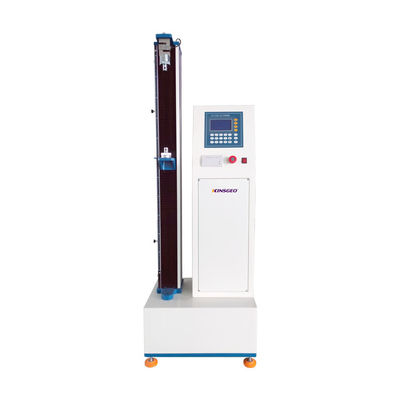 Electronic Single Column Tensile Testing Machine High Precision Wire Tensile Strength Testing Instrument