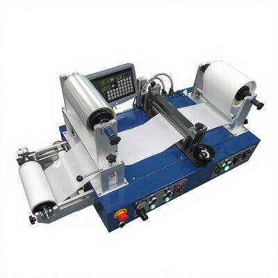 Economic Electric Small Hot Melt Lab Use Adhesive Tape Coating Machine with Motor and Wood Packaging
