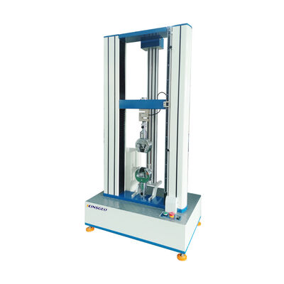AC Motor Double Column Universal Testing Machines For Plastic / Rubber / Fabric with 1 Year Warranty